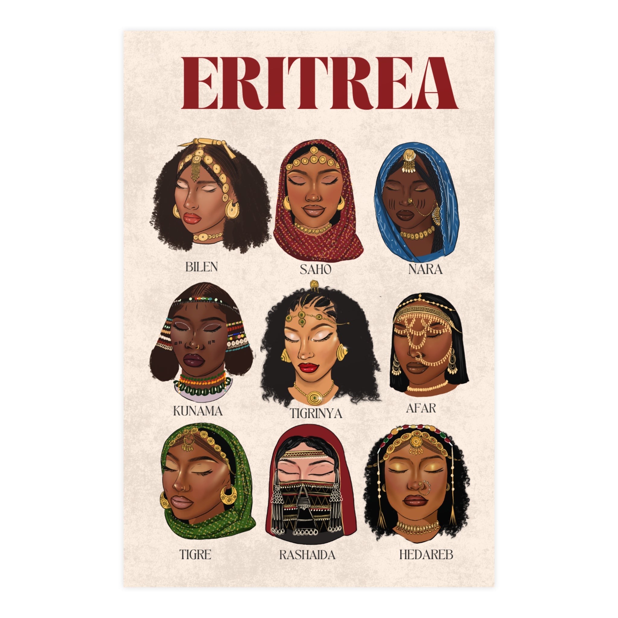 Vertical and Horizontal Matte Posters